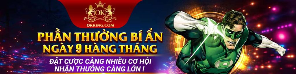 Oking phần thưởng bí ẩn hàng tháng